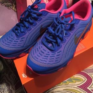 Womens air max cobalt and pink