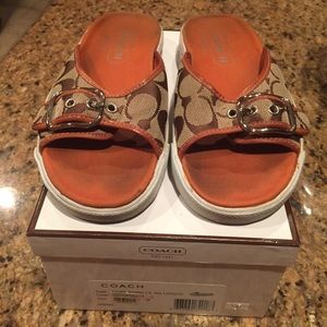 Coach Signature Sandals