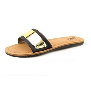 Black and gold "skyler" by Sam Edelman size 6