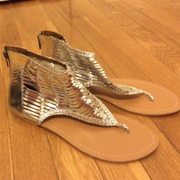 Ecote silver sandals