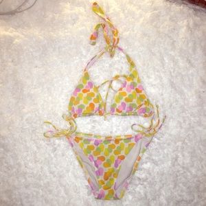 Victoria's Secret Heart Print Swimsuit