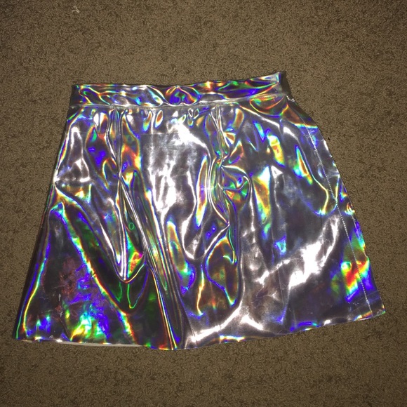 GFD PVC Holographic Skirt