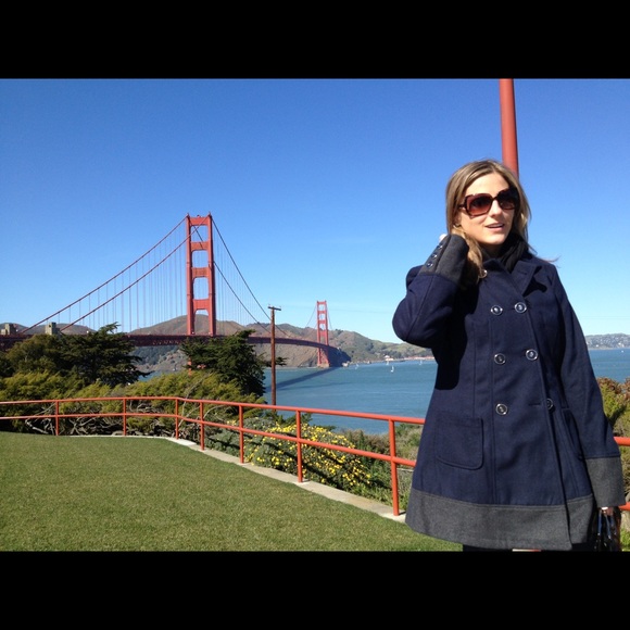 Navy blue Pea Coat