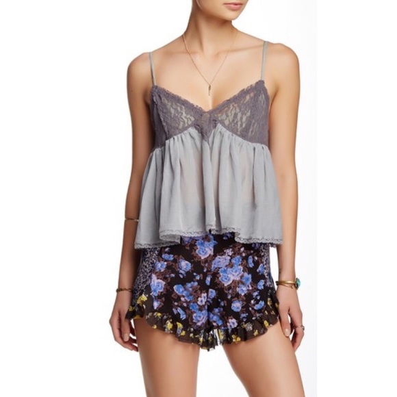 Free People Sweet Lace Camisole SZ.M