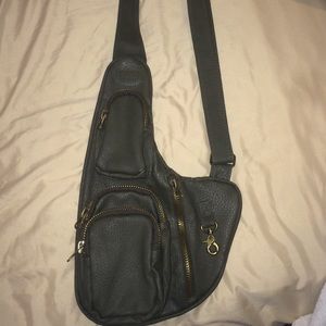 Green cross body
