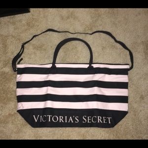 Over night bag from Victoria's Secret.