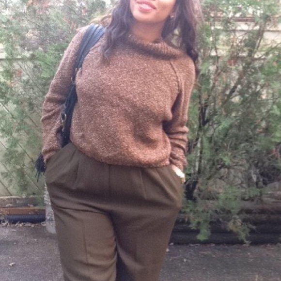 Vintage slacks in forrest green