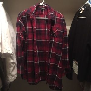 Oversized flannel