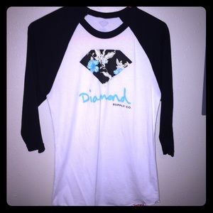 Diamond supply baseball tee