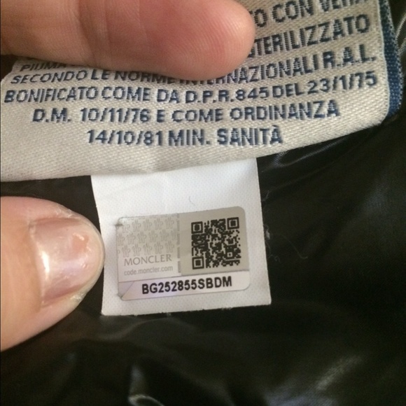 Moncler, purchases last winter.  80% new. - Picture 2 of 4