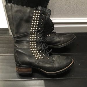 Studded Steve Madden boots