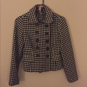 Black and white coat!