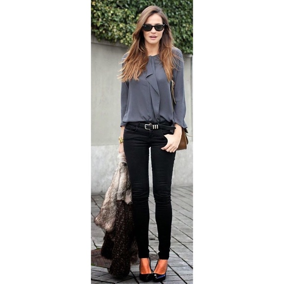 ❌SOLD❌♡ Black Bullhead Skinny Jeans ♡