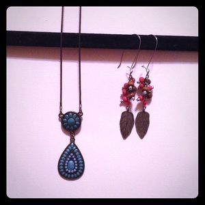 Two piece BOHO jewelry!