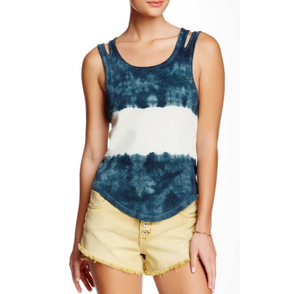 🚨24 HR SALE🚨 Free People Indigo Gem Stone Tank