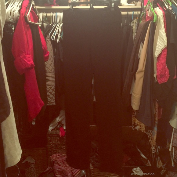 Black slacks