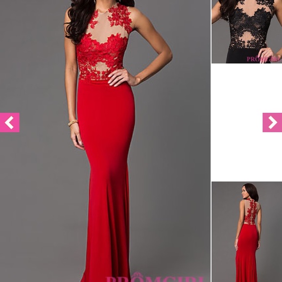Red dress