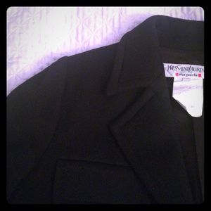 Yves Sajnt Laurent Wool Coat