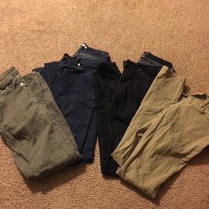 Lot of pants skinny (jeans)