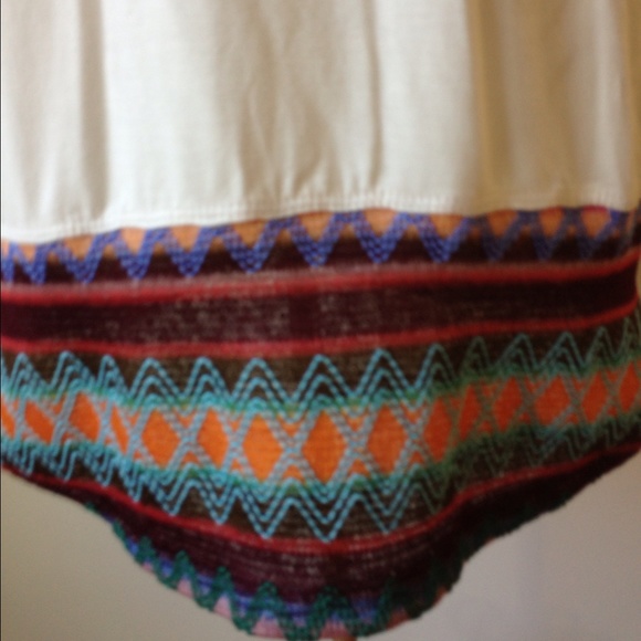 Almost Pink Tunic w/ Braided Band & Pocket - Picture 3 of 4