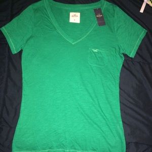 Hollister V neck with pocket.