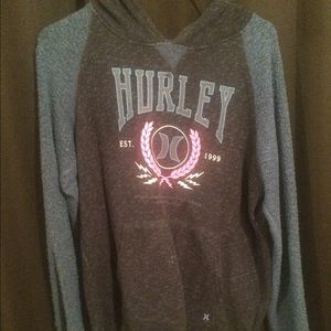 Hurley navy blue hoodie