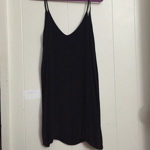 Black beach dress