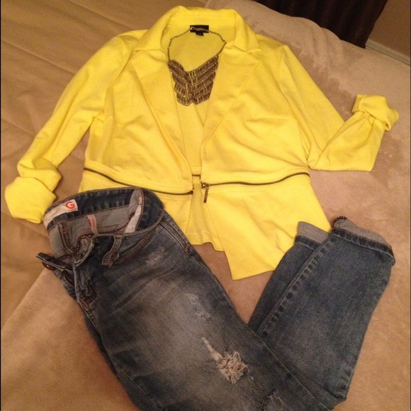 Yellow Blazer