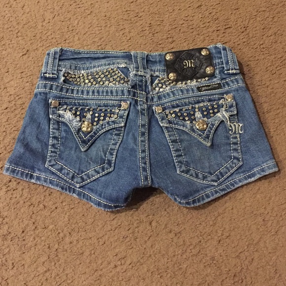 Miss Me Denim - 🎉Sale🎉 Miss Me Rhinestone Shorts