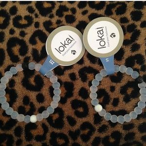 Small and medium lokai bracelets.