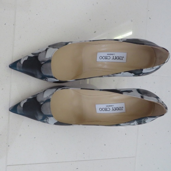 Jimmy Choo - Pumps - 'Abel - Teal Mix' - Picture 2 of 4