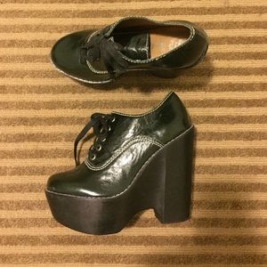 Jeffrey Campbell Tardy Lo Platform Bootie Size 6