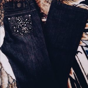 Gray Miss Me Look alike Jeans