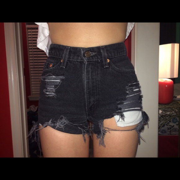 Levi's High Waisted Shorts