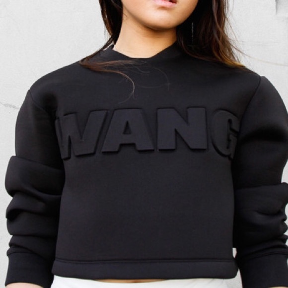 Alexander Wang Sweaters - !!! Alexander WANG neoprene sweatshirt!!! RARE
