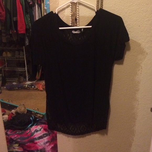 Black shirt!