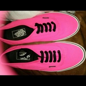 Hot pink vans
