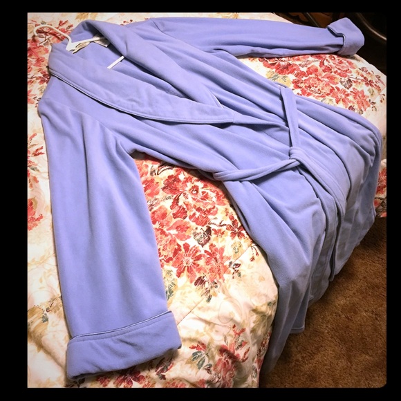 Brand New Bluish-Purple Bath Robe Size Large