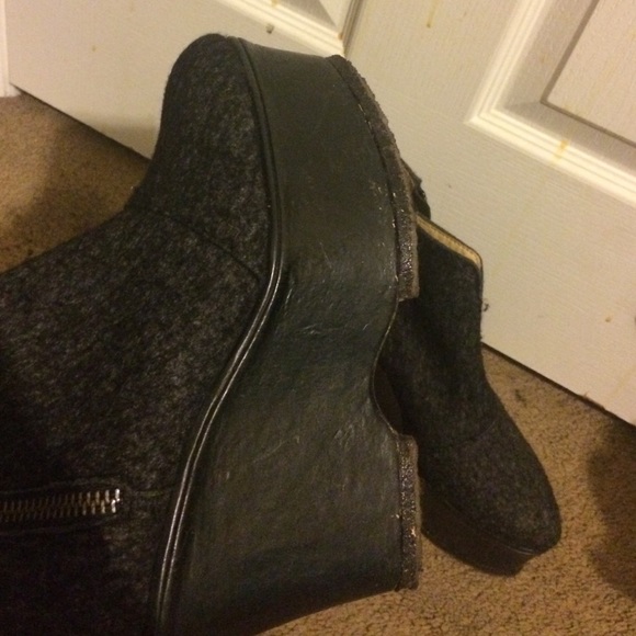 Platform booties. - Picture 2 of 2