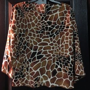 3/4 flare sleeve blouse