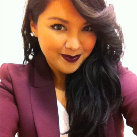 Plum purple blazer
