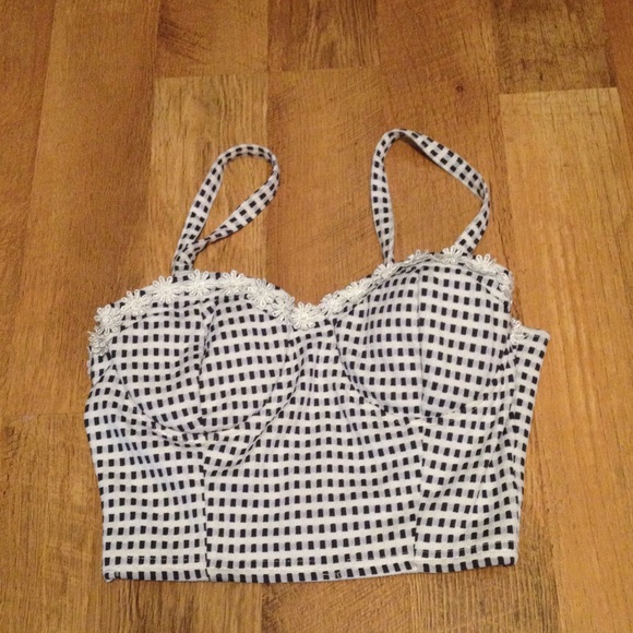 Bustier Crop Top