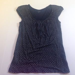 LOFT STRETCH KNIT LINEN TOP