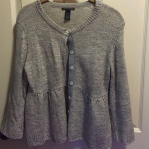 Lucky brand gray sweater