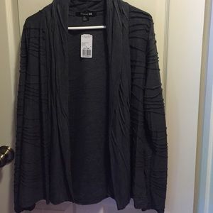 Forever 21, charcoal cardigan