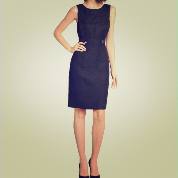 🎉🎈HP🎈🎉 Tahari jewel waist shift dress sz 8p