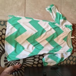 Chevron dress never worn!