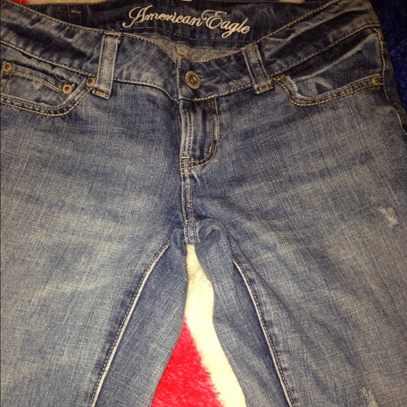 American eagle jeans size 2 long NICE - Picture 1 of 4
