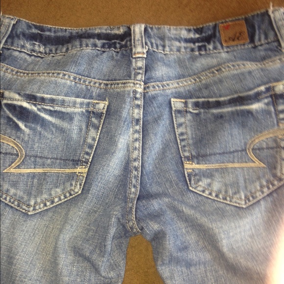 American eagle jeans size 2 long NICE - Picture 4 of 4