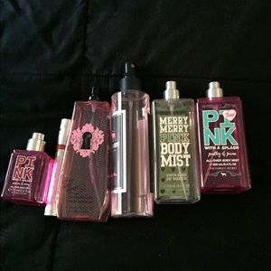 Assorted body sprays